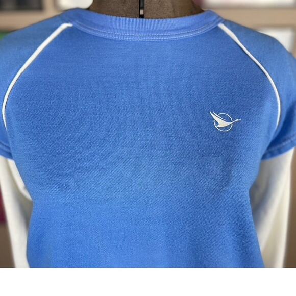 Vintage 80’s JULIE GIRL Layered Sweatshirt Womens (M) Soft Crew‎ USA - Picture 5 of 8